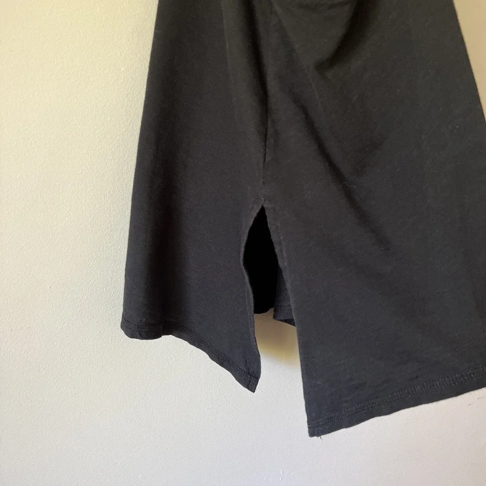 Sweaty Betty Size S Handkerchief Hem Vest Tank Top Yoga Black Active Racerback